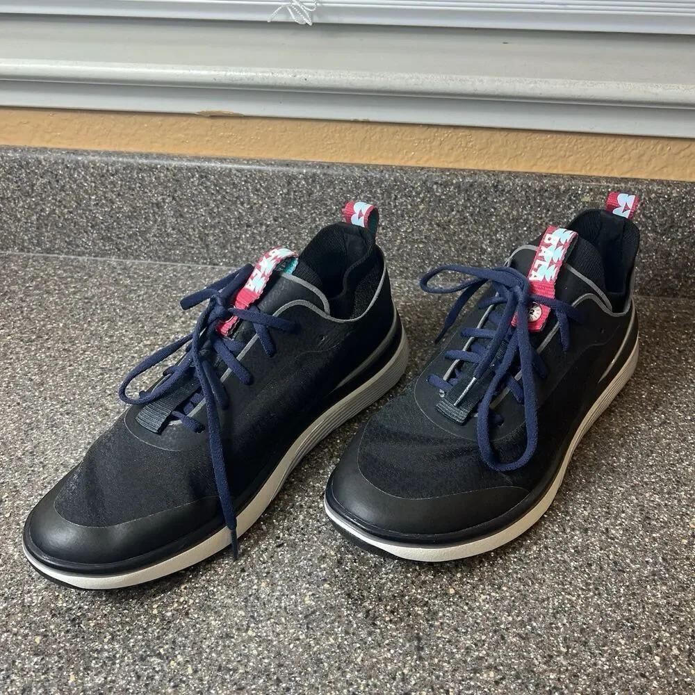 Bala Twelves Nursing Shoe Sneaker Mens 8.5 Black Synthetic Womens 10 Lace Up Low